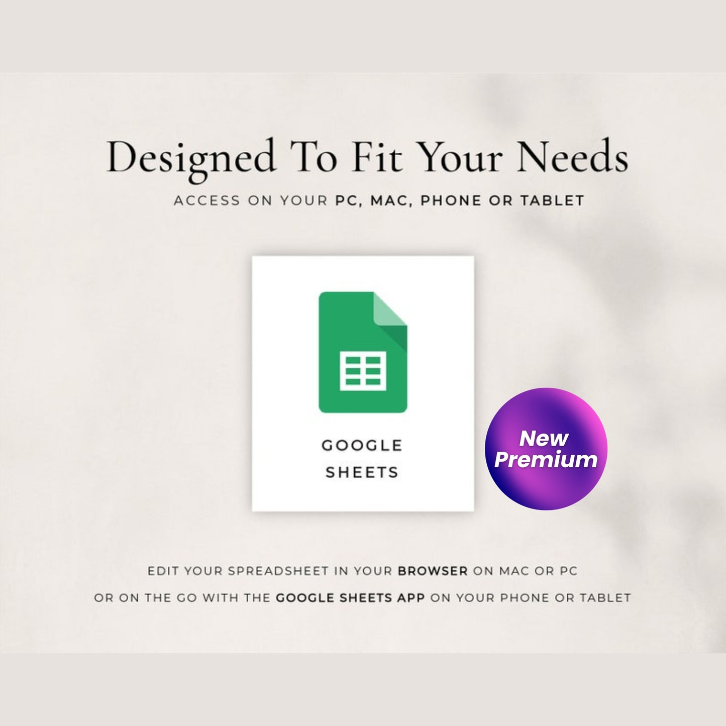 Savings Tracker Spreadsheet for Google Sheets – Sinking Funds Planner, Savings Calculator & Budget Tracker Template