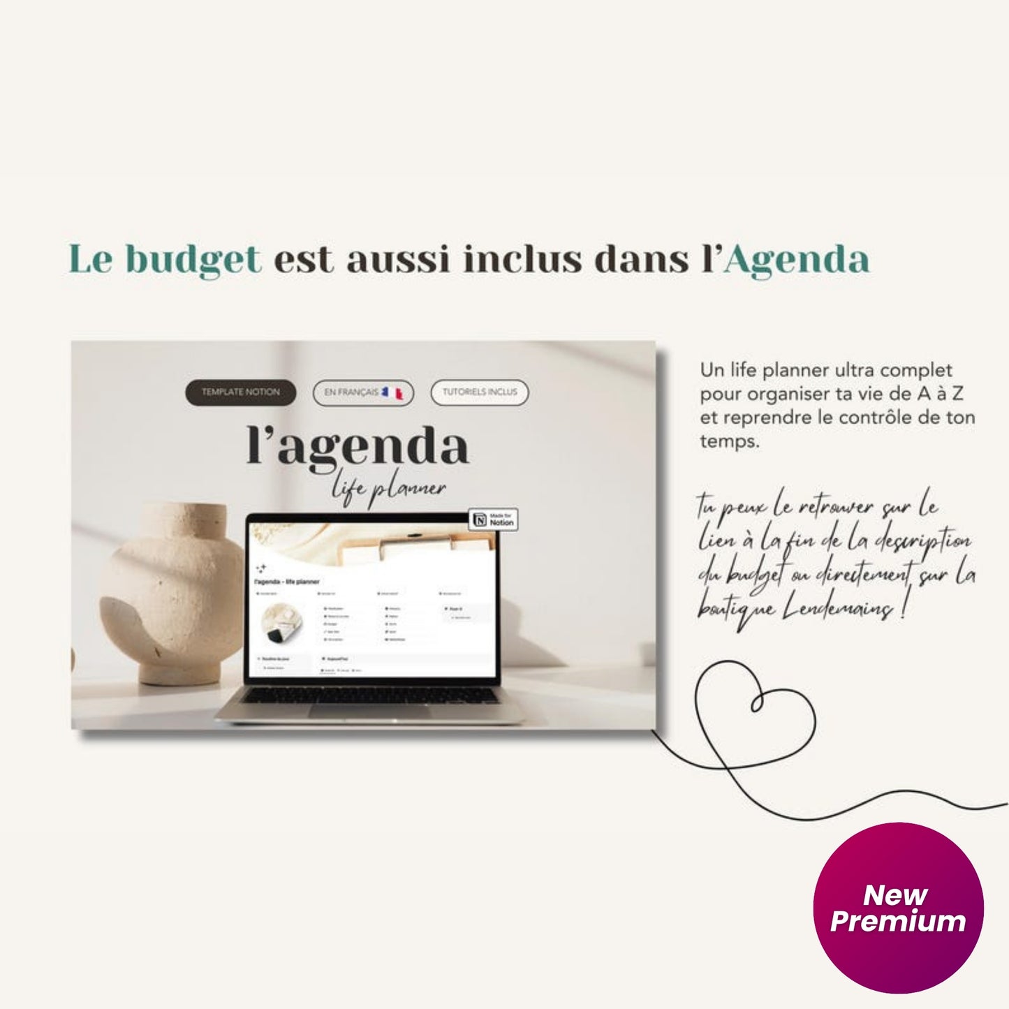Le Budget – French Notion Budget Template | Track Personal Finances, Income, Expenses & Savings