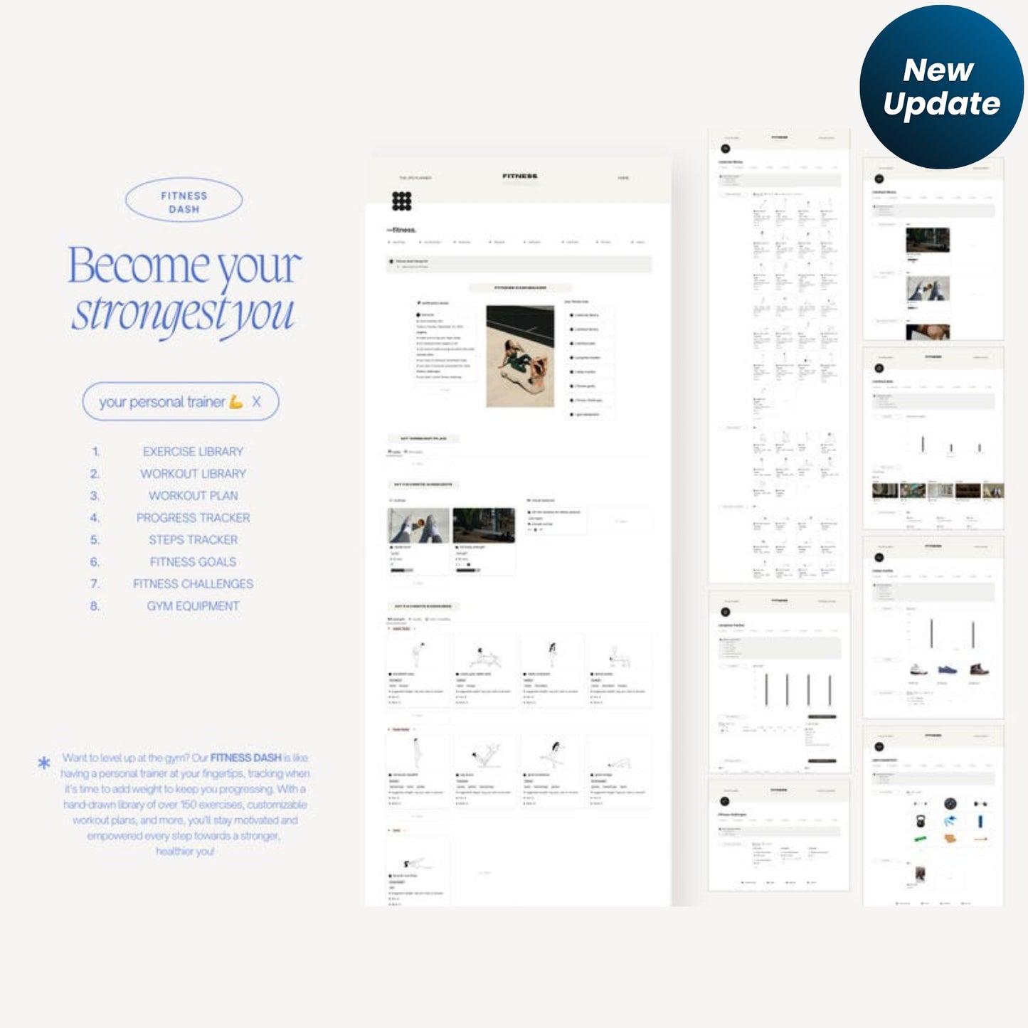 Ultimate Notion Life Planner+ (With Charts) | All-in-One Notion Dashboard | Aesthetic & ADHD-Friendly Digital Planner