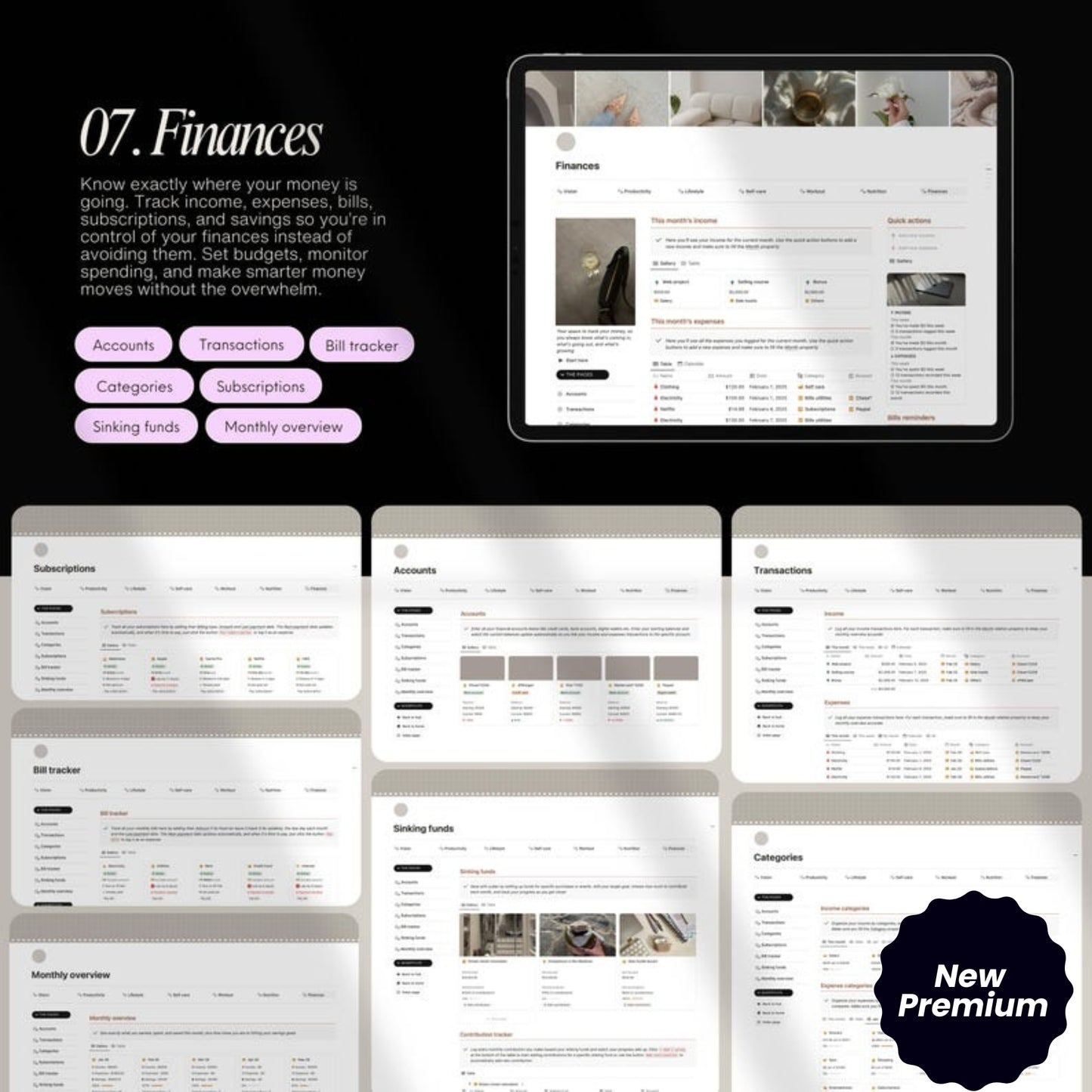 Ultimate Notion Life Planner Template | Aesthetic Second Brain Dashboard | 2025 Digital Life Planner