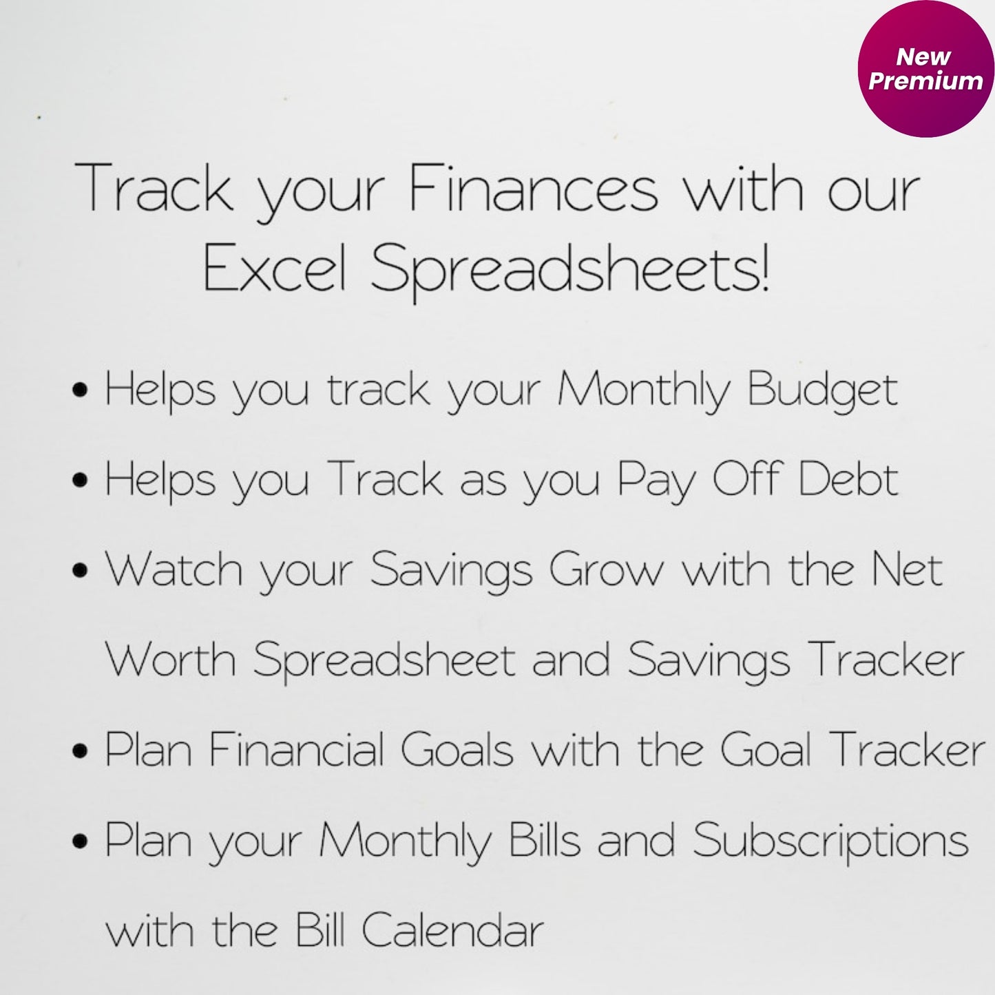 Ultimate Budget Planner | Financial Planner Excel & Google Sheets | Monthly Budget Spreadsheet | Sinking Funds, Debt, Bills & Savings Tracker
