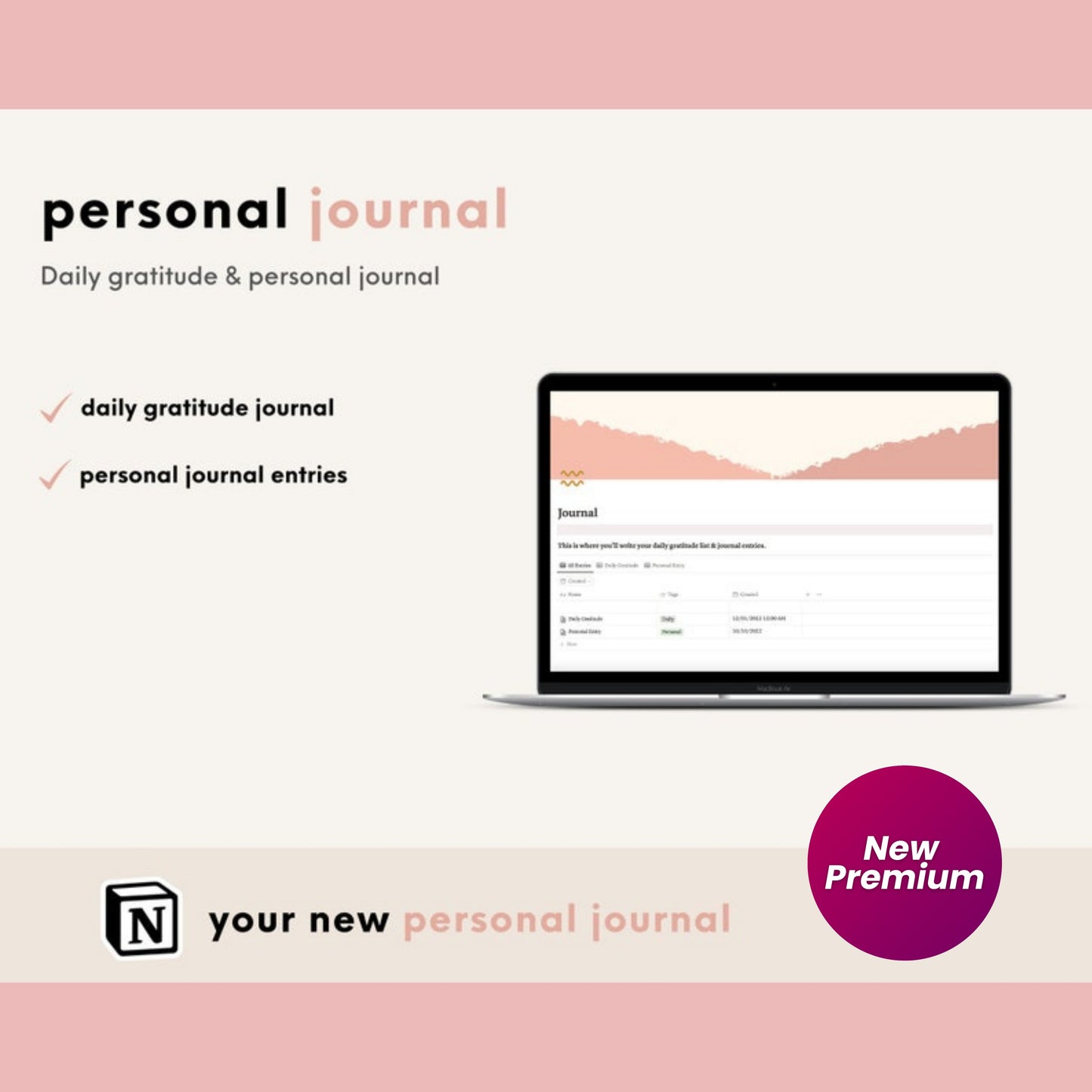 All-in-One Notion Life & Business Planner Template | Solopreneur Dashboard for Freelancers & Small Businesses
