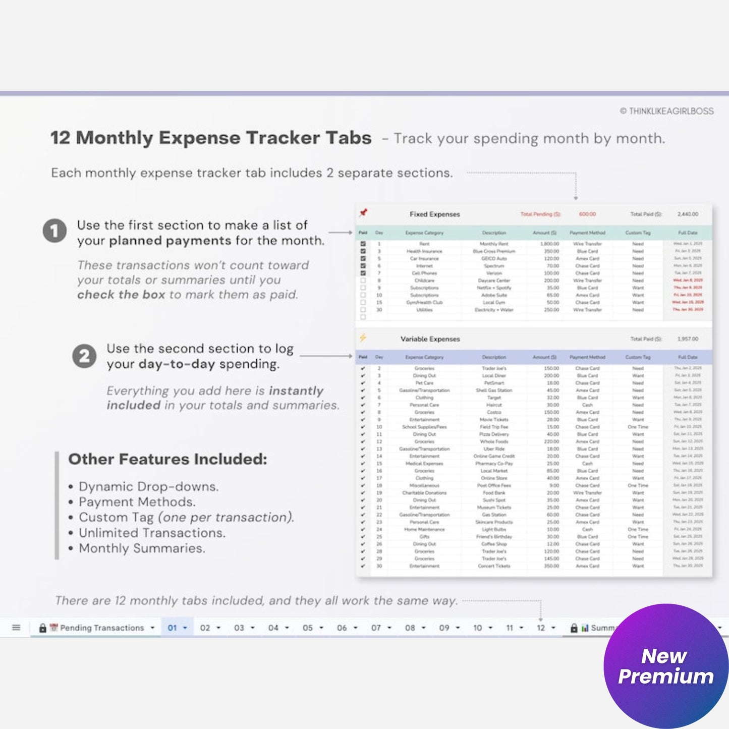 Annual Budget Spreadsheet | Google Sheets Budget Planner Template | Track Income, Savings, Debt & Monthly Expenses | Digital Financial Planner