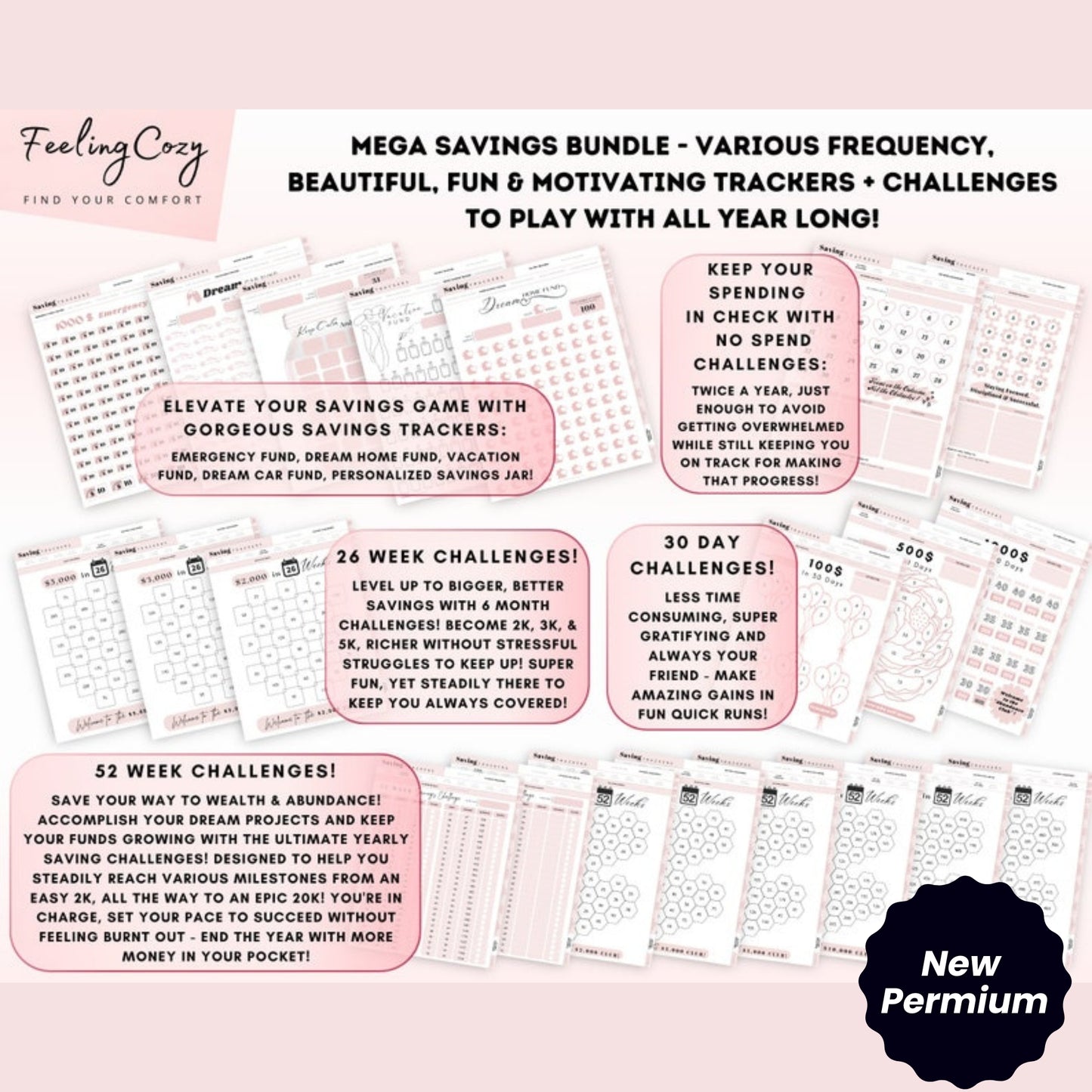 Digital Budget Planner | Biweekly, Paycheck & Monthly Budget Template for GoodNotes | Financial Planner for iPad | 330+ Pages PDF