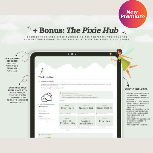 Notion Life Planner Template | Personal Dashboard, Task Manager, Project & Goal Tracker, Meal Plan & Finance Organizer