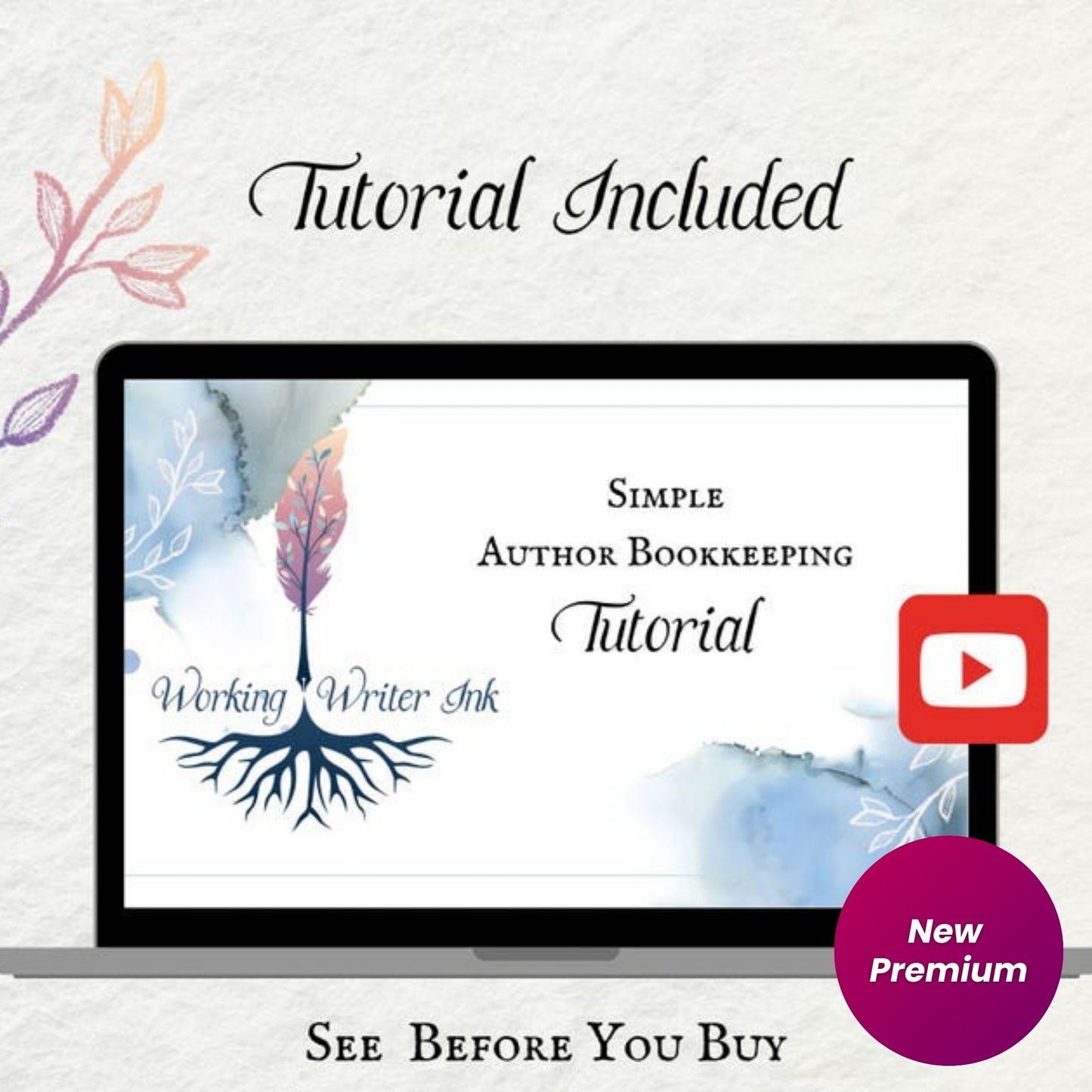 Simple Author Bookkeeping | Book Publishing Cost Tracker + Profit & Loss Spreadsheet