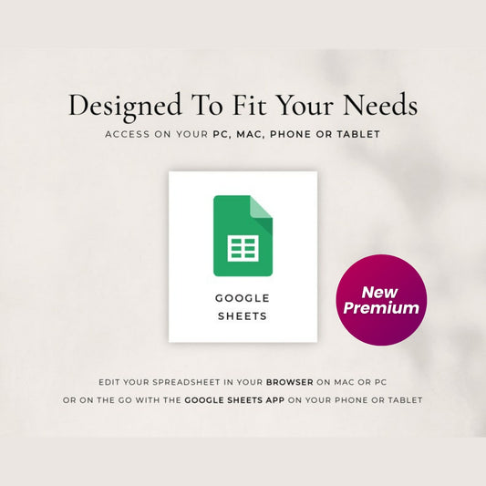 Annual Budget Spreadsheet | Google Sheets Budget Template | Monthly & Yearly Budget Planner | Bill Calendar | Sinking Funds & Debt Tracker
