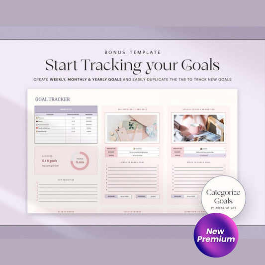 Sinking Funds Tracker Spreadsheet – Excel & Google Sheets Savings Template | Personal Finance Budget Planner