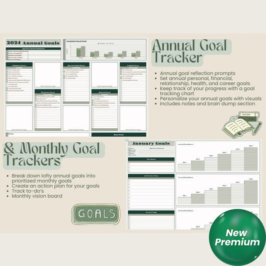 Annual Budget & Goal Tracker for Credit Card Users – Google Sheets Template with How-To Video