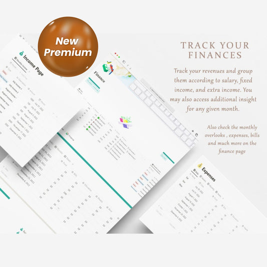 GTD Notion Life Template Planner | Daily, Weekly, Monthly Notion Planner | Personal Dashboard, Habit Tracker, Task Manager