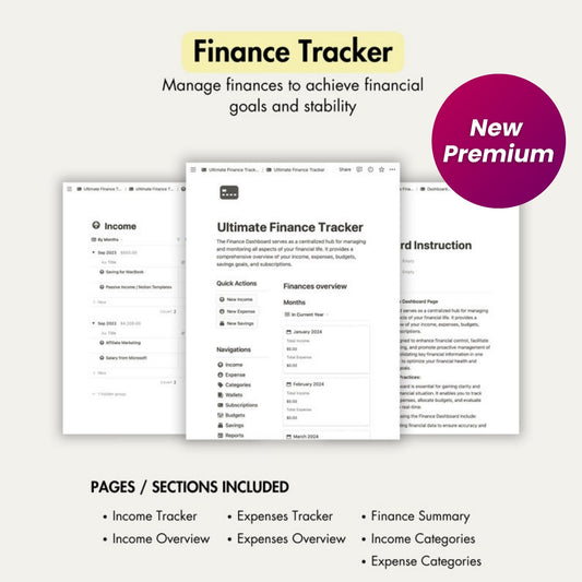 Second Brain Notion Planner – Boost Focus, Organize Your Life, and Manage Tasks with Ease