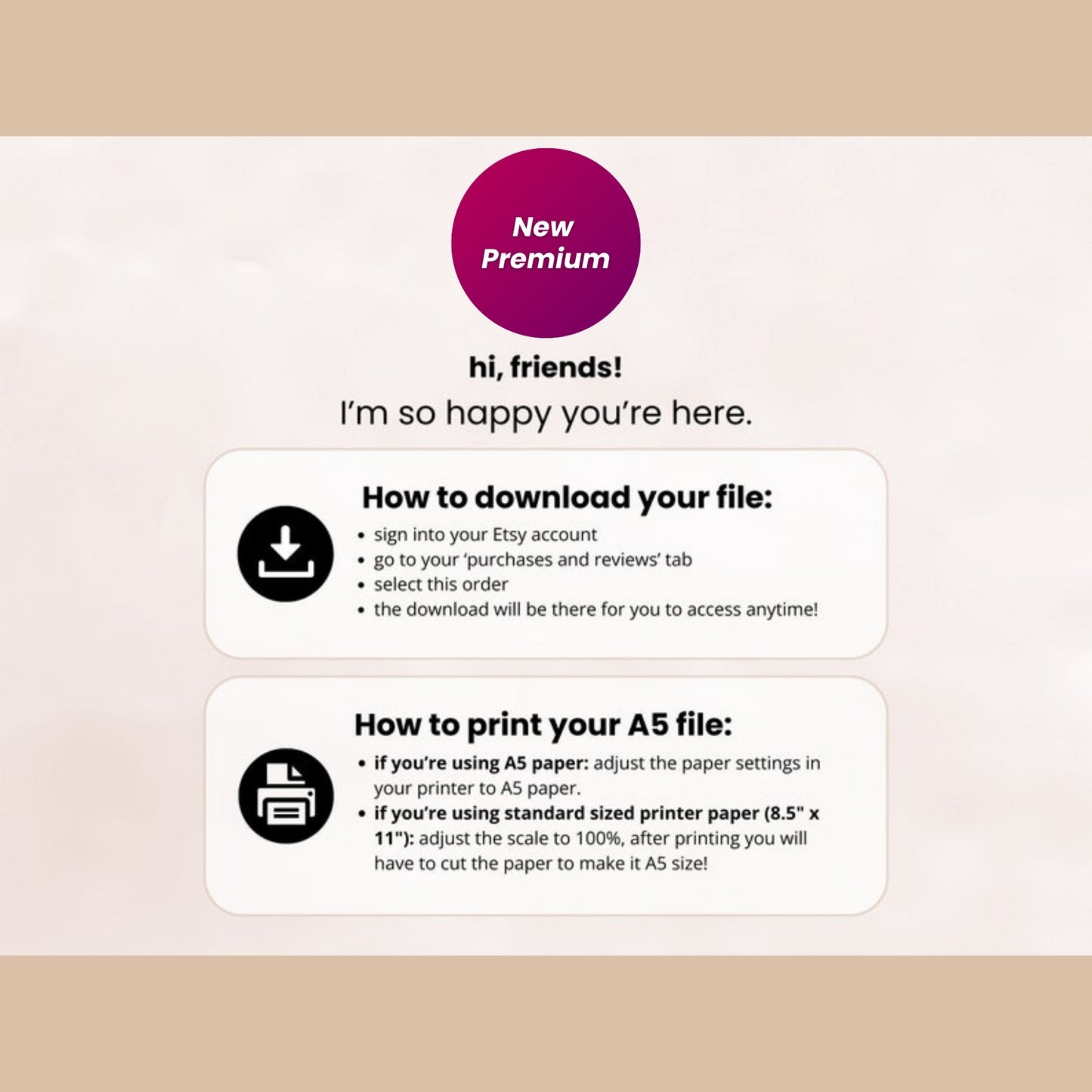Spending Tracker Printable Journal Page – Expense & Finance Log – A4 & A5 Planner Pages – Money Tracker  – Instant Download