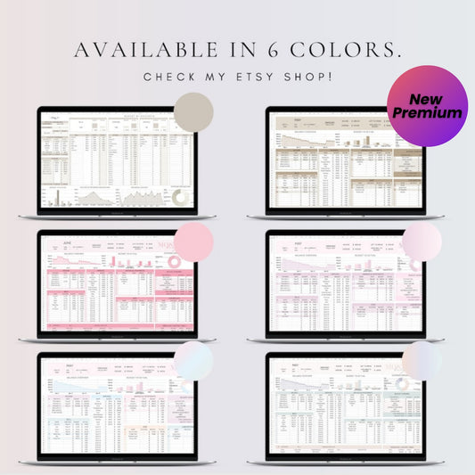 Budget Tracker Google Sheets and Excel | Digital Budget Planner | Bill Calendar | Monthly Budget Spreadsheet Template | Finance Tracker