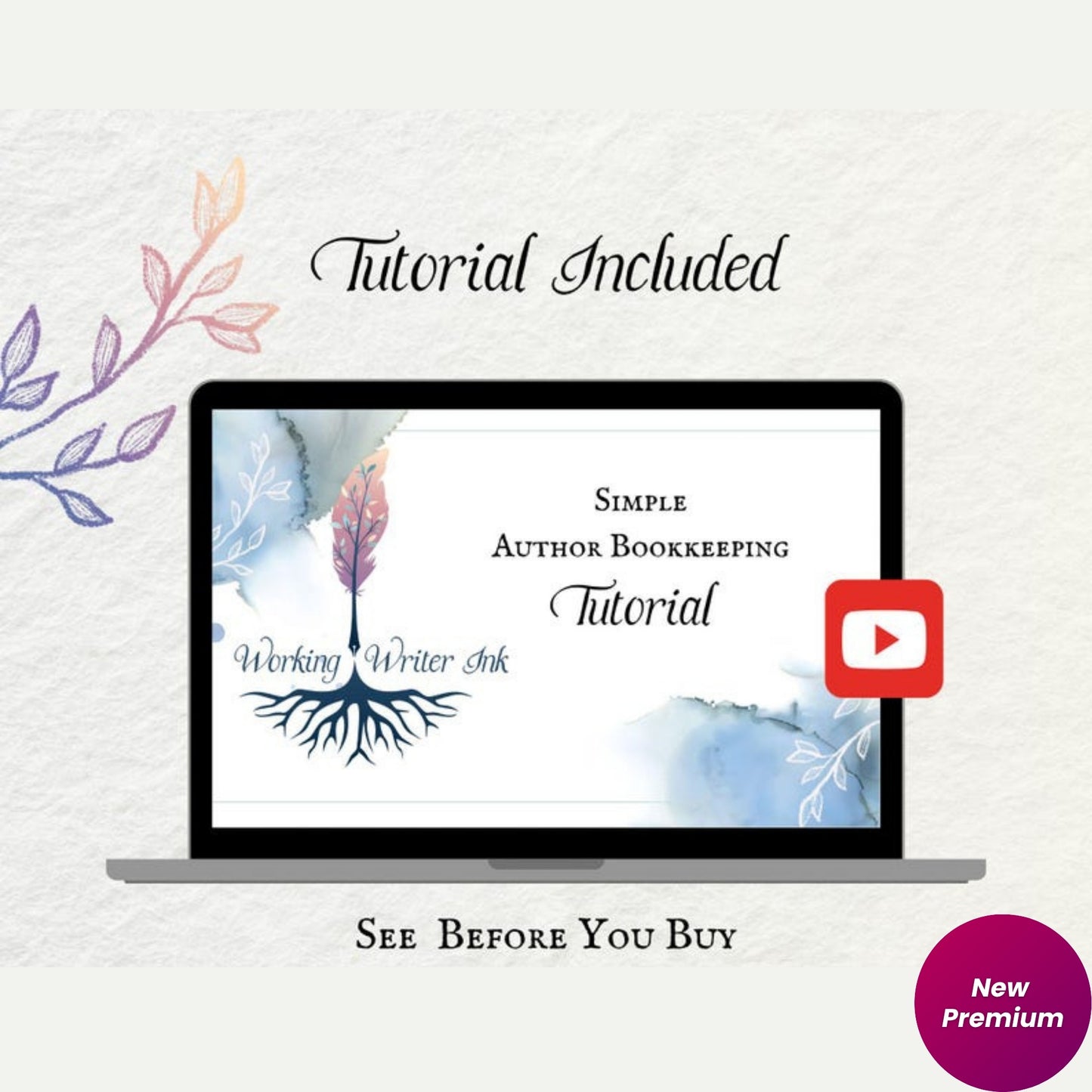 Simple Author Bookkeeping | Book Publishing Cost Tracker + Profit & Loss Spreadsheet