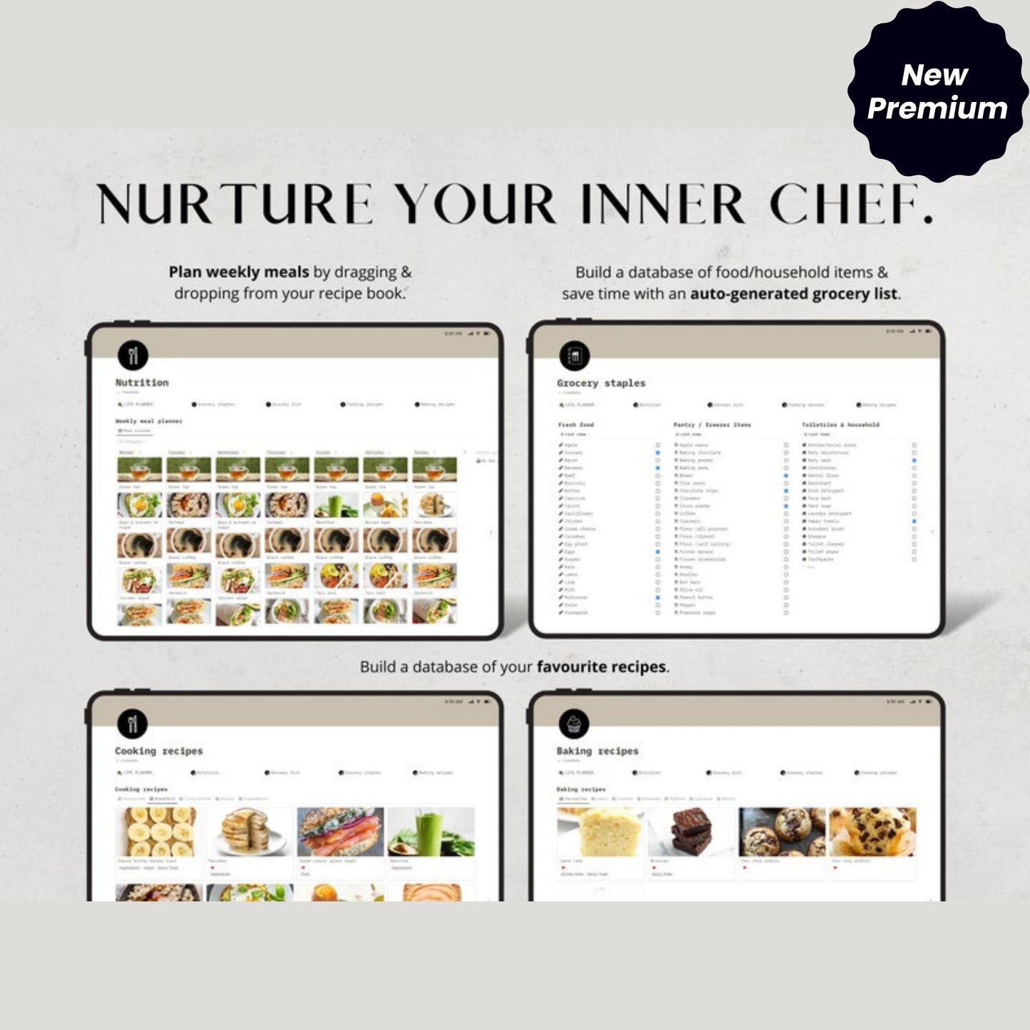 Notion Life Planner Template | All-in-One Dashboard for Fitness, Nutrition, Goals, Routine, Finances & More