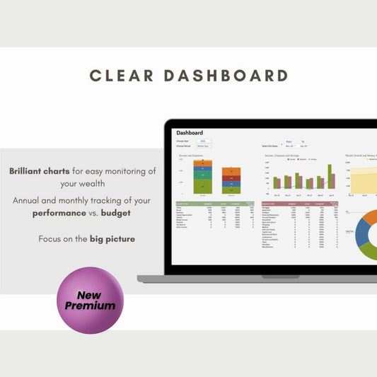 MY CASH FLOW | Excel + Google Sheets | Personal Finance Tracker | Monthly & Annual Budget Spreadsheet