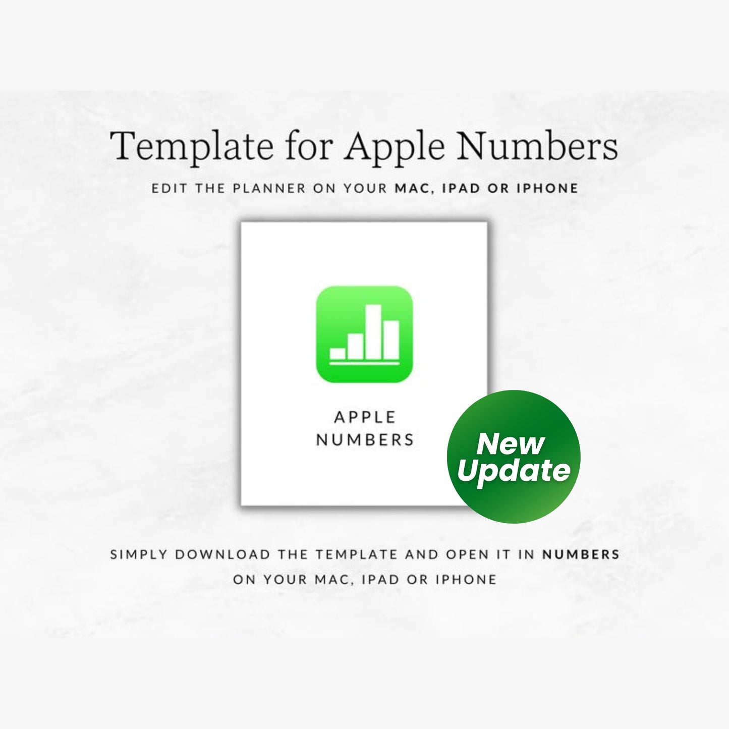 Habit Tracker iPad Daily Weekly Monthly – Apple Numbers Spreadsheet | Goal Planner Digital | Routine & Task Management for Mac & iOS