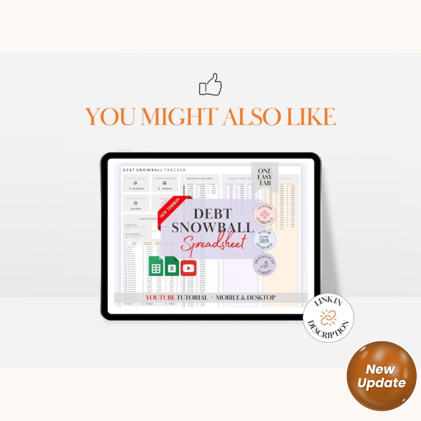 Budget Planner Google Sheets | Personal Finance Tracker | Excel Expense Spreadsheet | Student Monthly Budget Template