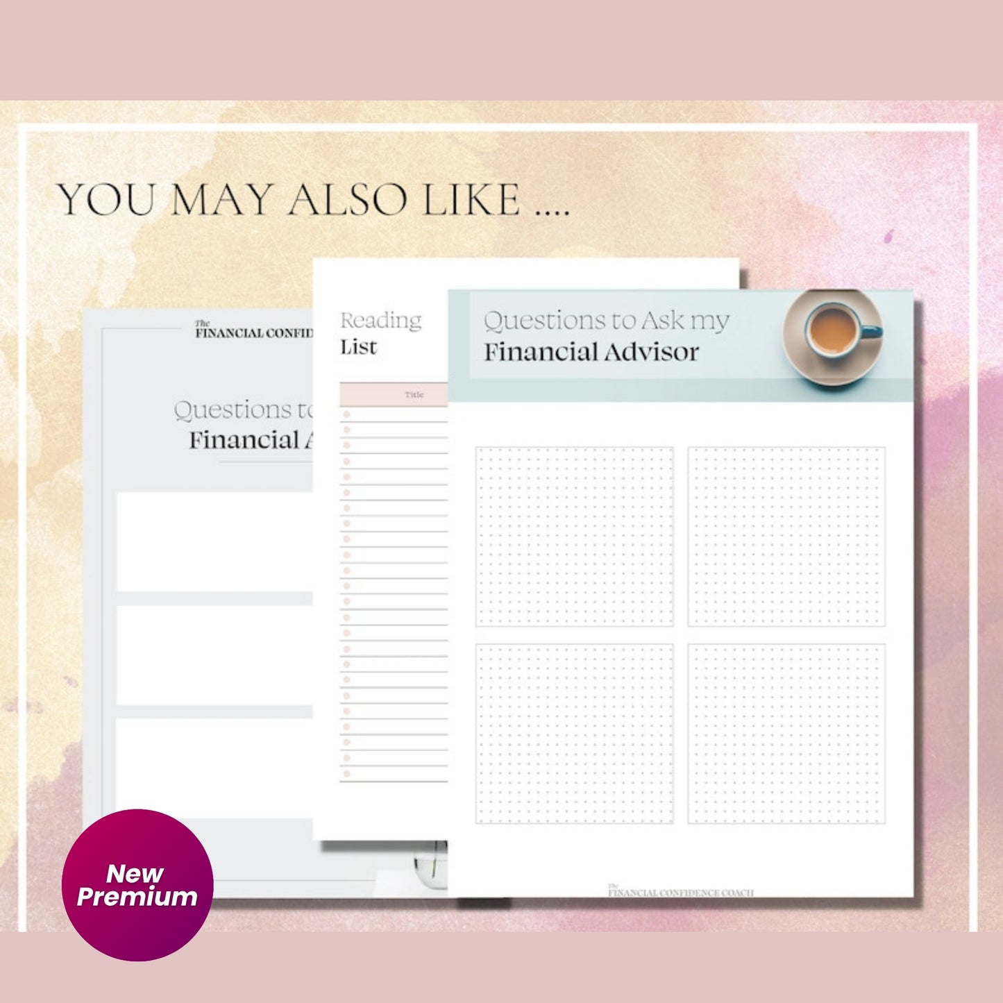 Financial Priority Wheel Tracker | Define Your Financial Priorities Worksheet | Budget Planning Template | Vision Board Printable Templates| A4 & A5