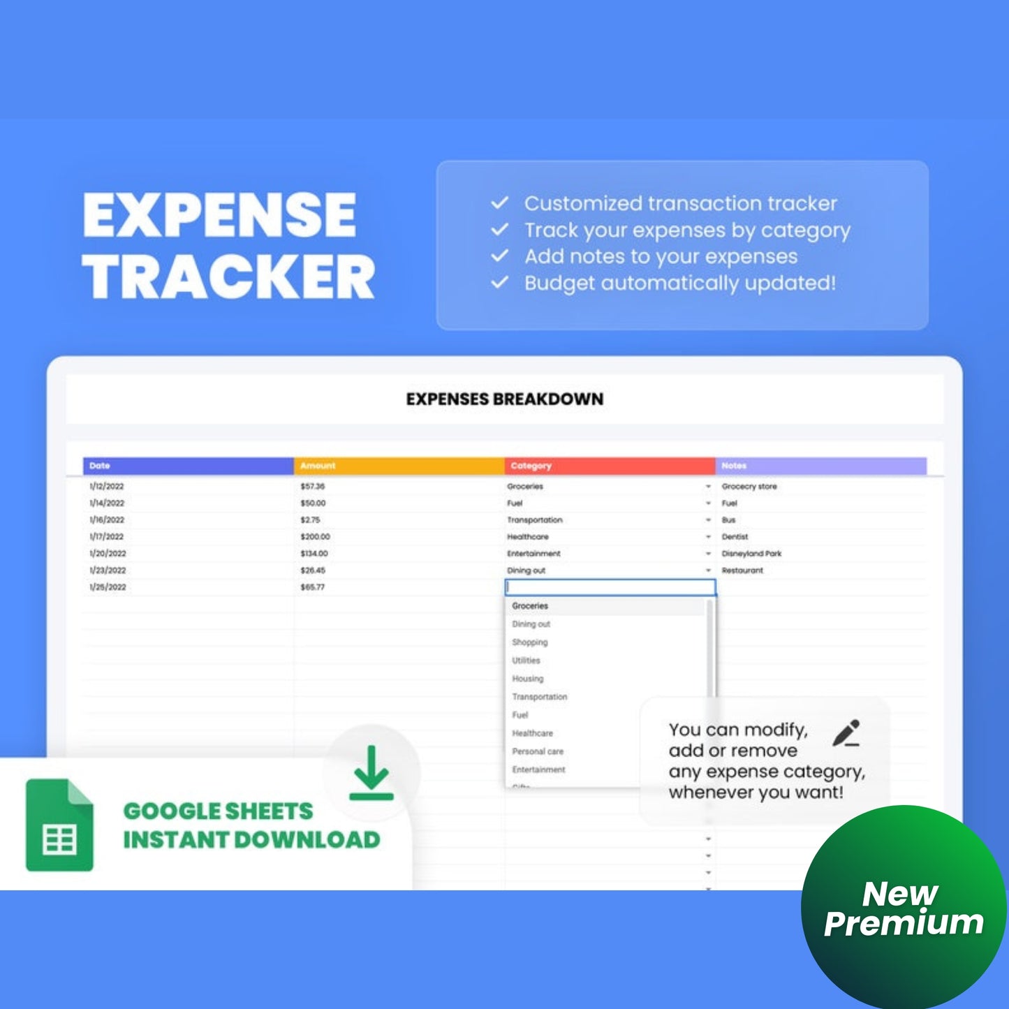 Budget by Paycheck Spreadsheet | Weekly Budget Dashboard | Personal Finance Tracker | Google Sheets Budget Template