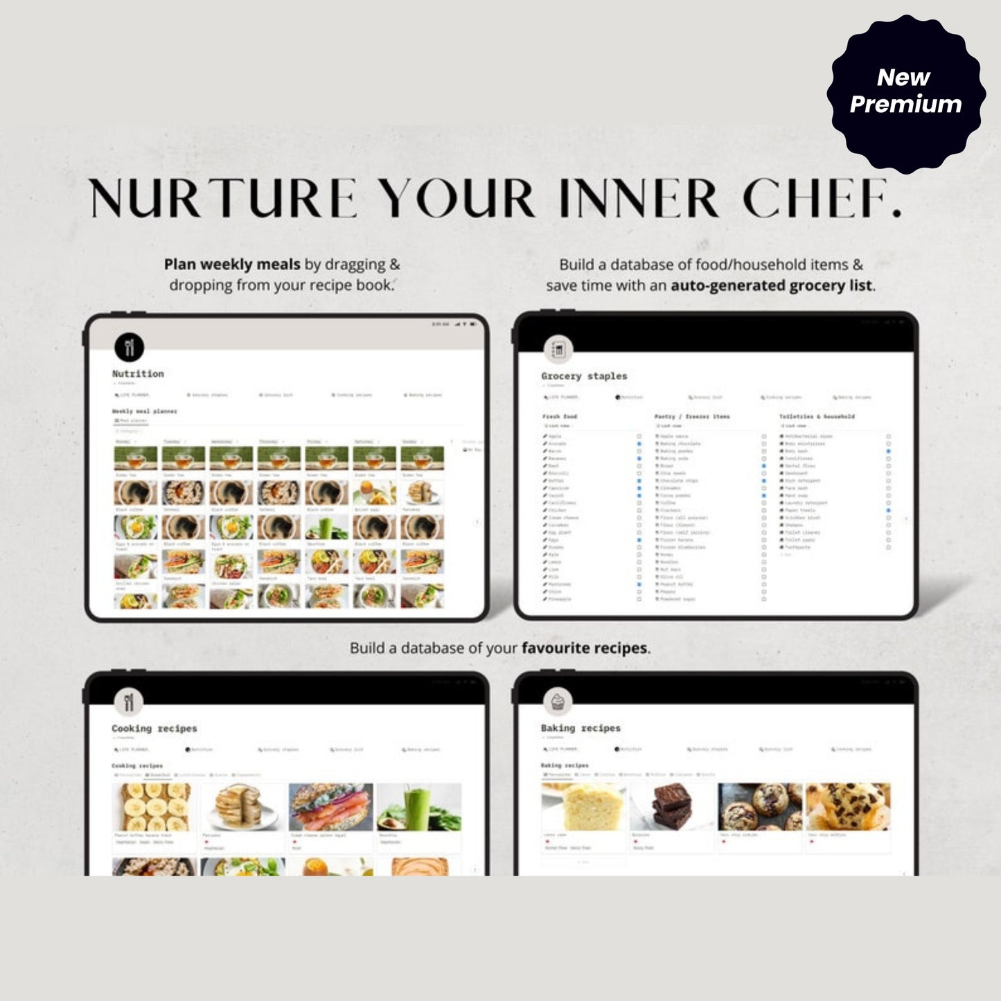 Notion Life Planner Template – All-in-One Dashboard for Fitness, Nutrition, Finance & Routines
