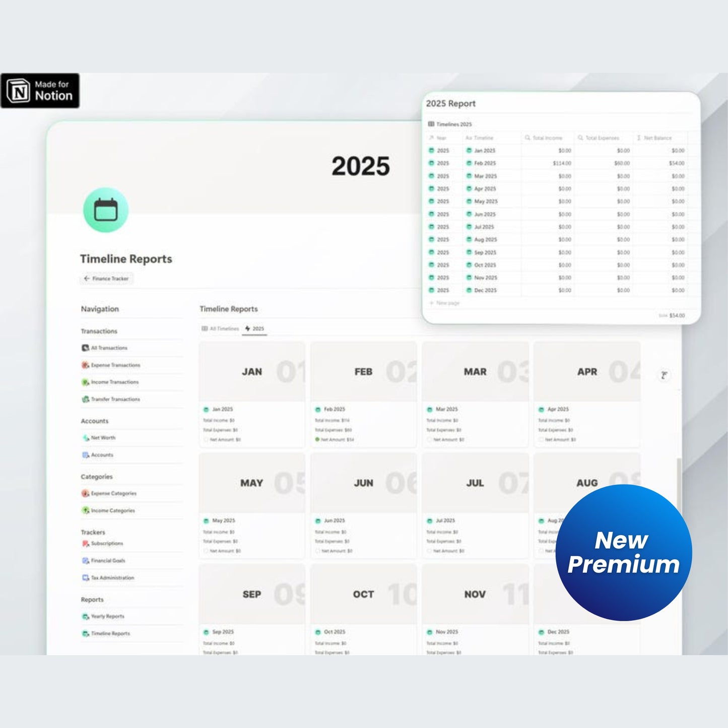 Notion Finance Tracker Template 2025 | Budget Planner, Expense Log, Income & Debt Tracker | All-in-One Personal Finance Dashboard