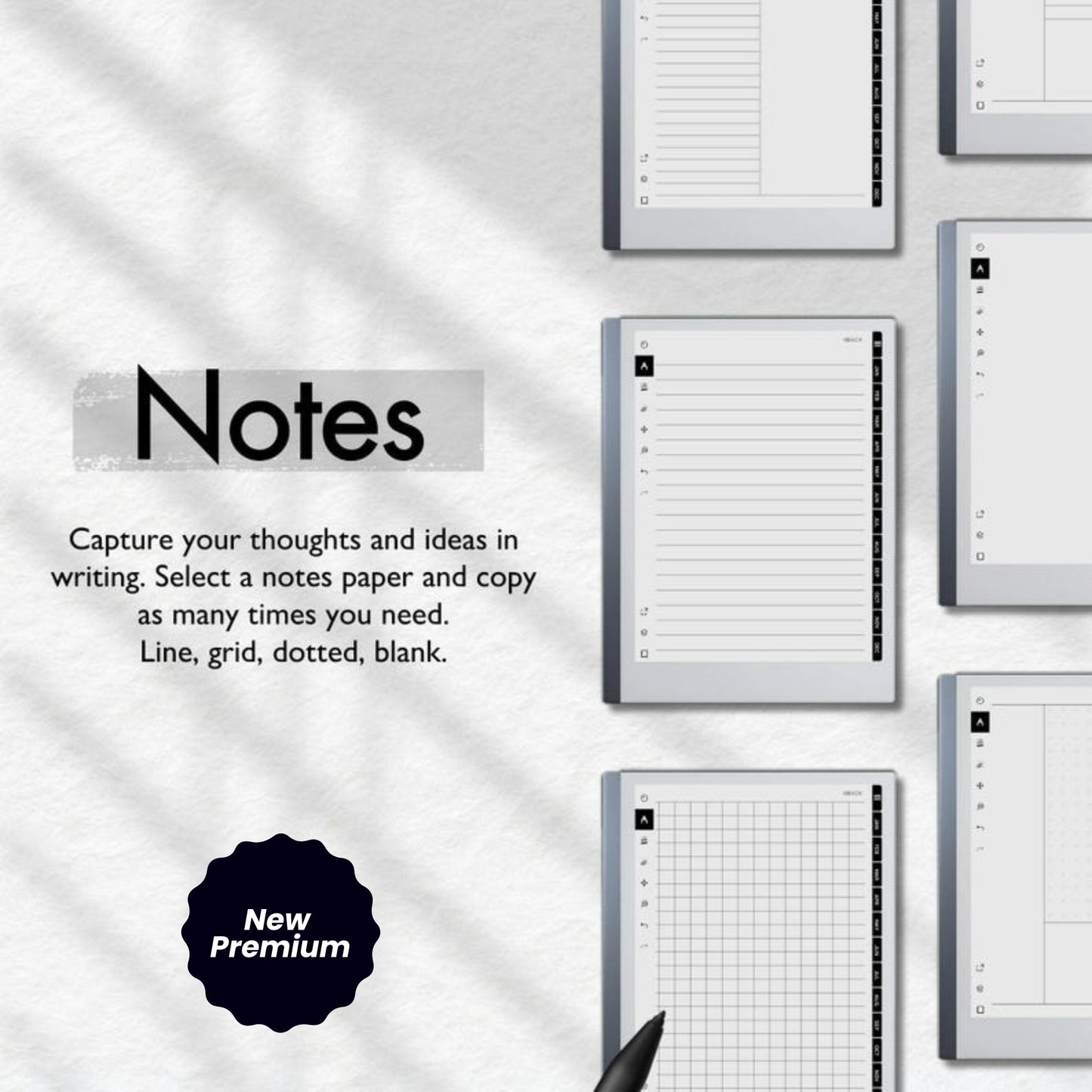 Financial Planner for reMarkable 2 | 2025 Budget Planner | Expense Tracker | Savings & Paycheck Tracker | Digital Download