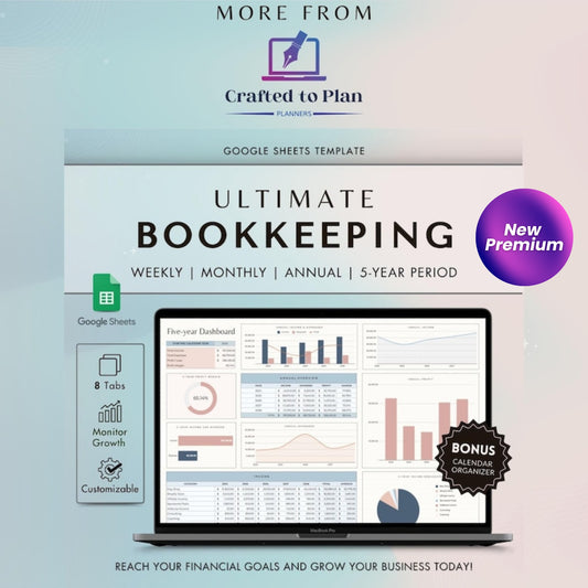 Bill Tracker Spreadsheet | Google Sheets Bill Calendar | Smart Monthly Bill Payment Planner | Digital Financial Organizer