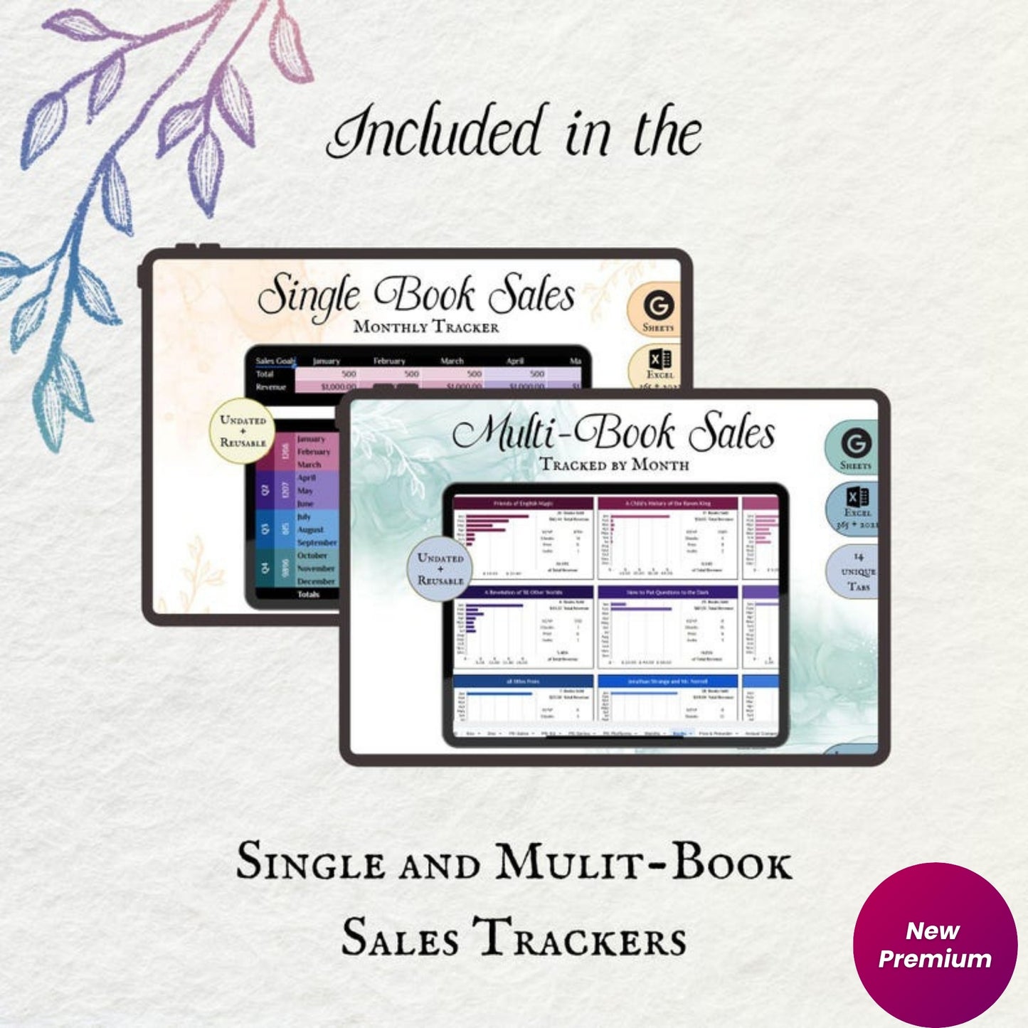 Simple Author Bookkeeping | Book Publishing Cost Tracker + Profit & Loss Spreadsheet
