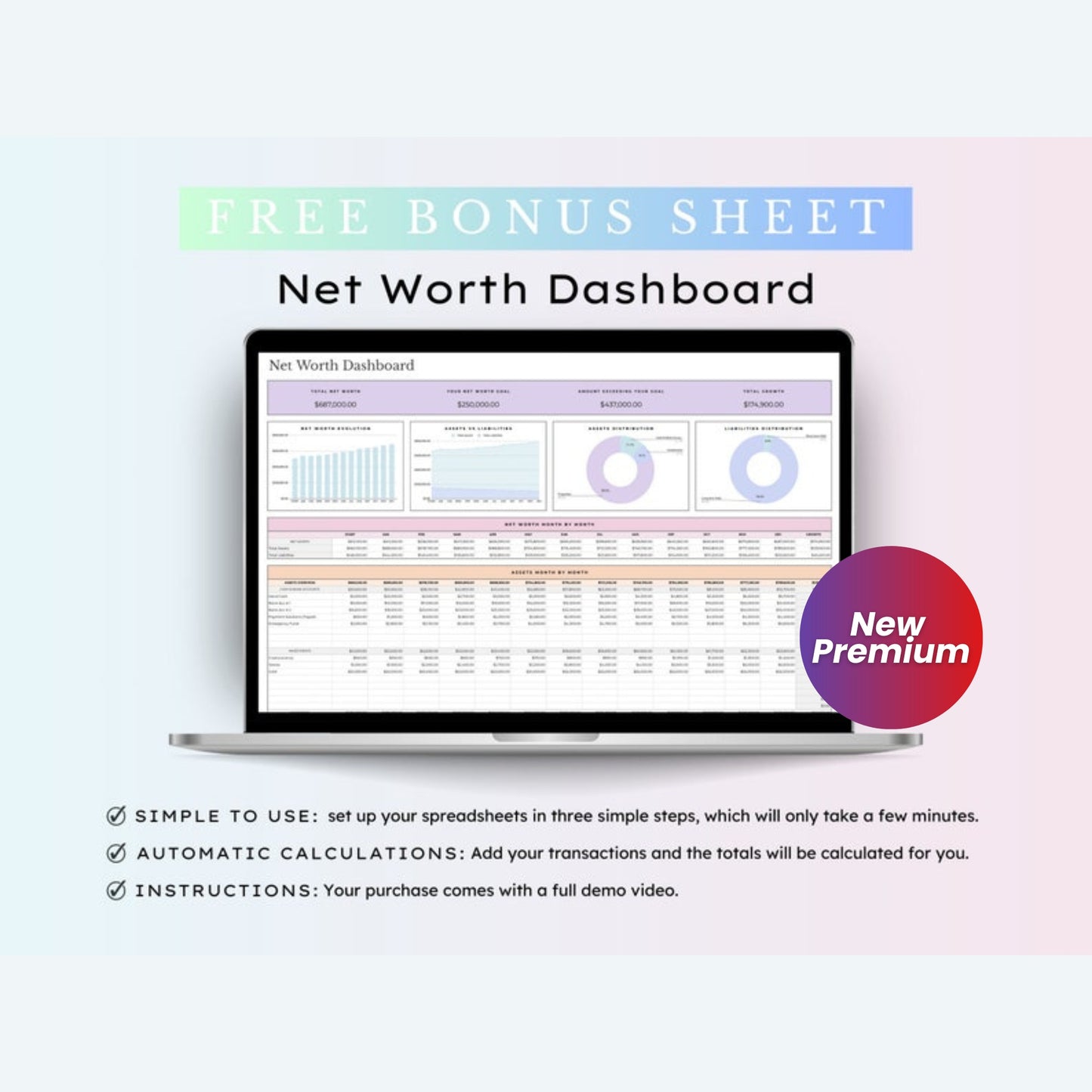 Small Business Bookkeeping Template | Easy Income & Expense Tracker | Tax Planner & Profit Calculator | Google Sheets