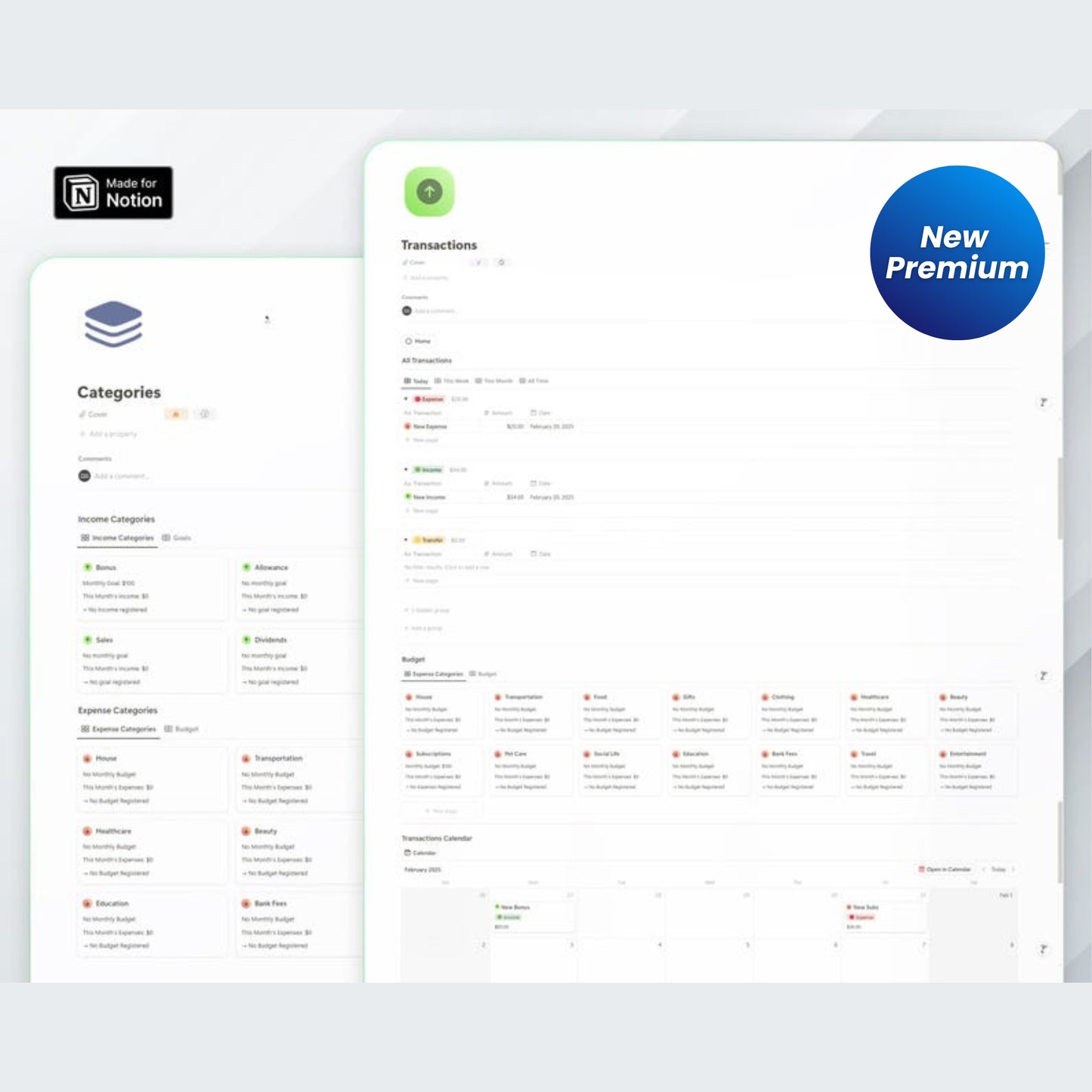 Notion Finance Tracker Template 2025 | Budget Planner, Expense Log, Income & Debt Tracker | All-in-One Personal Finance Dashboard