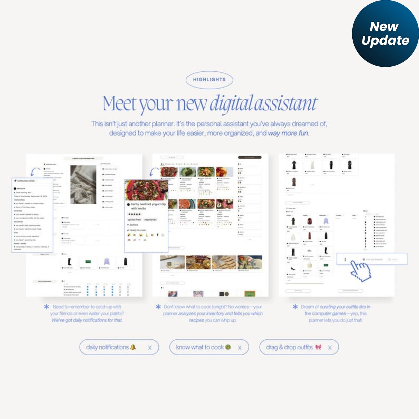 Ultimate Notion Life Planner+ (With Charts) | All-in-One Notion Dashboard | Aesthetic & ADHD-Friendly Digital Planner
