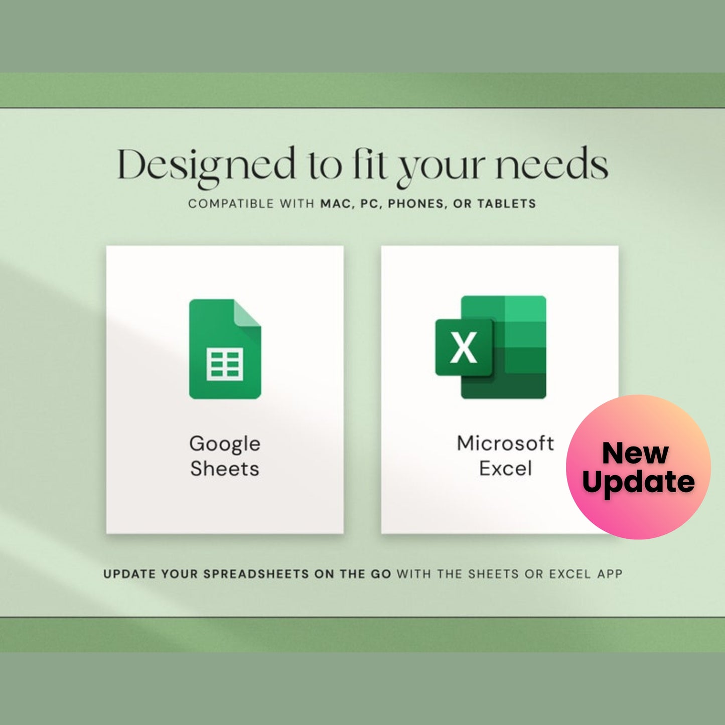 Annual Budget Spreadsheet | Excel & Google Sheets Monthly + Yearly Budget Planner | Personal Finance Tracker Template